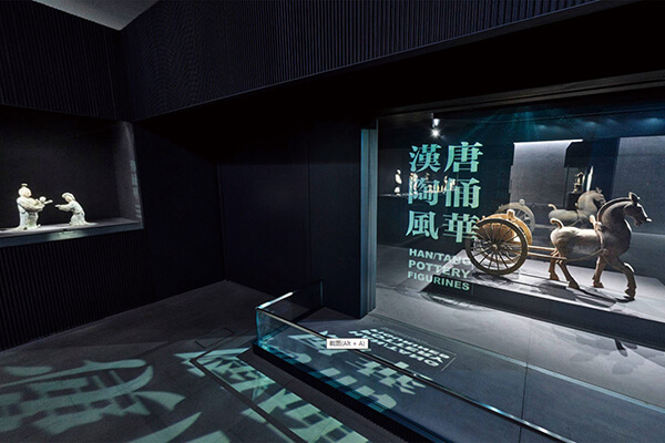 數(shù)字震旦中對(duì)于展廳內(nèi)部的VR呈現(xiàn)（圖三）