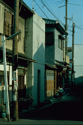 圖三：住吉的長屋，日本大阪，1975-1976，攝影：安藤忠雄