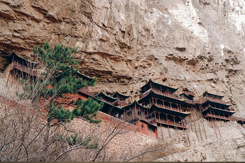 圖四：懸空寺，山西大同