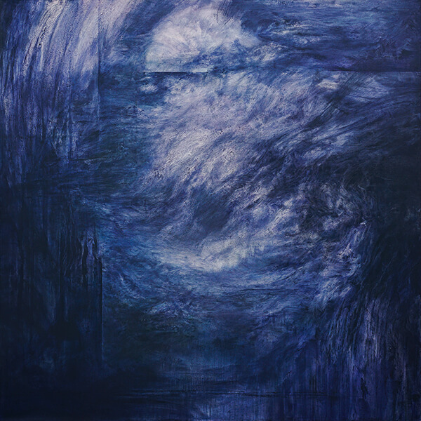 2022永恒島+No.9，180*180cm，2017
