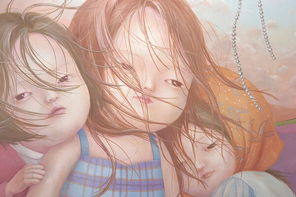 《I'm+not+Fine》120x170+cm，布面油畫，2024