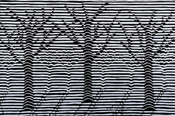 滋長(zhǎng)，布面丙烯，200x300cm，2015