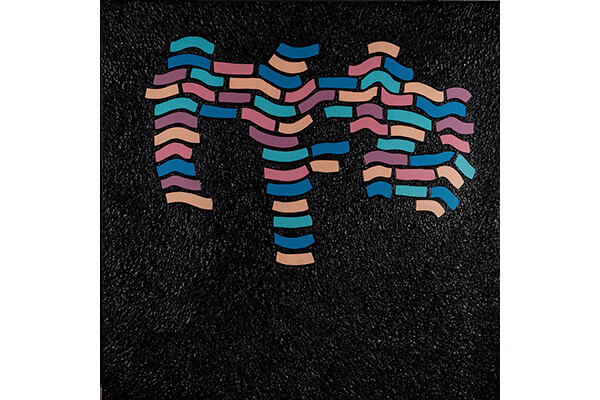 舞者，布面丙烯+200x200cm，2024